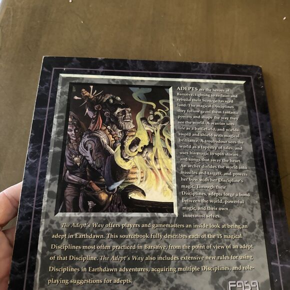 FASA Earthdawn The Adept's Way, The Disciplines Sourcebook For Earthdawn 6106 - Picture 5 of 6